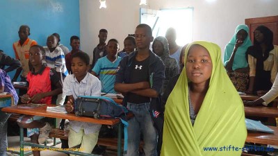 Die kleine Schule des Institut Diallo Nouakchott in Mauretanien