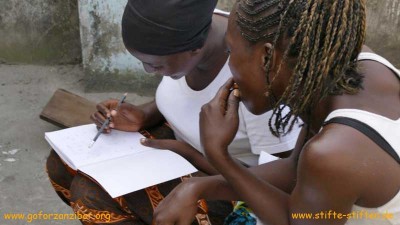 Stifte für Sansibar und Bildung für Frauen und Mädchewn