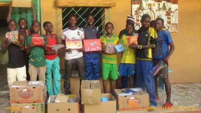 Stifte stiften für Kinder in Burkina Faso