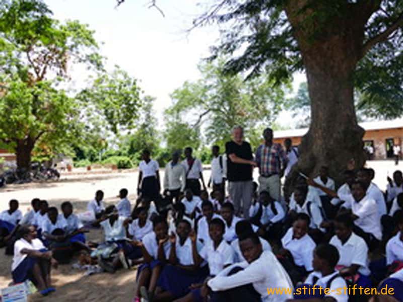 Schule in Malawi, Schule im Freien